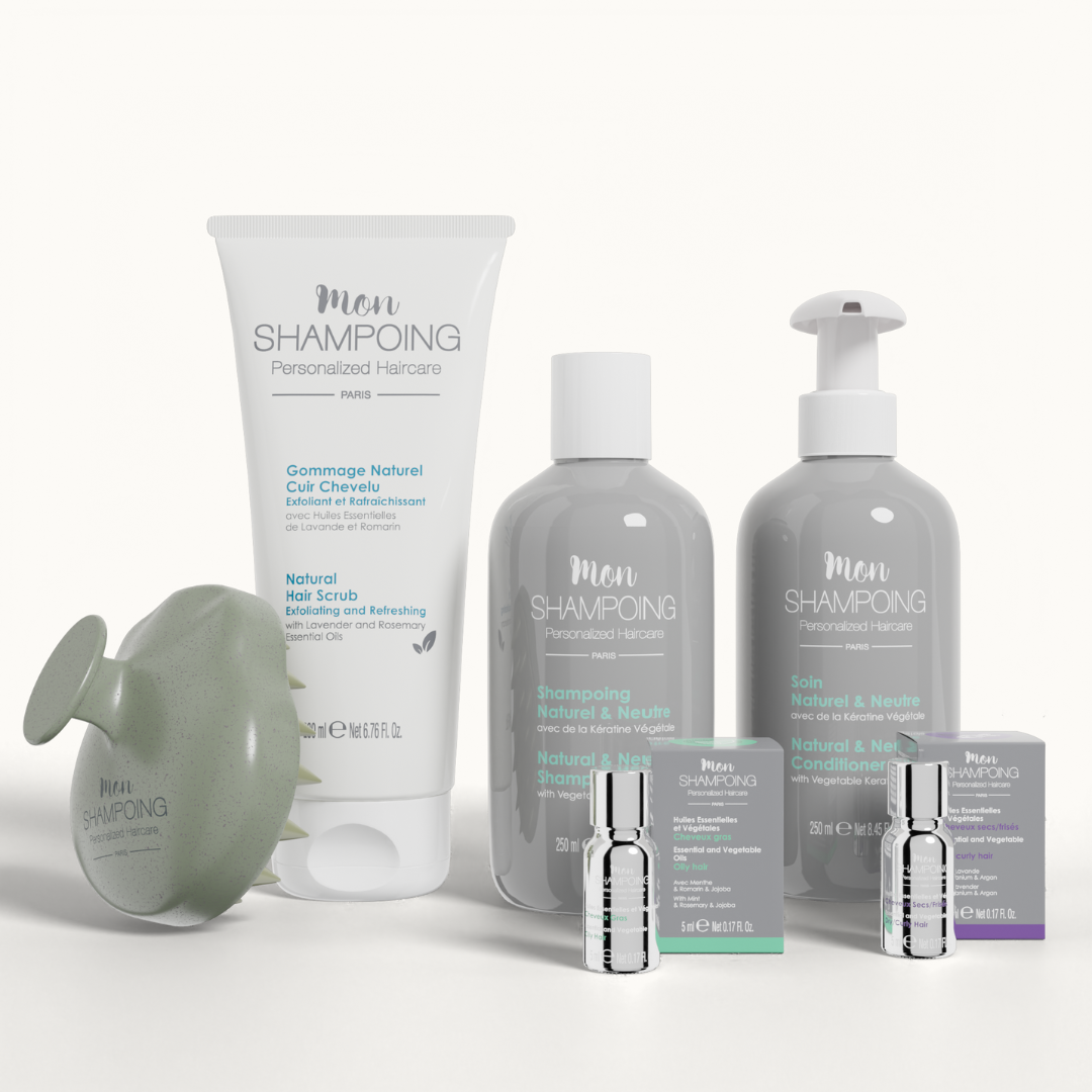 Routine pour cuir chevelu gras