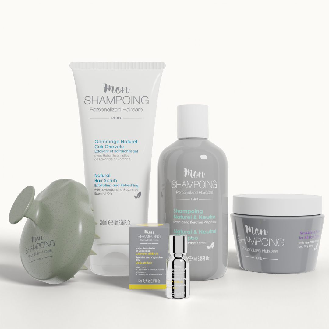 Routine pour cuir chevelu sensible, à démangeaisons ou pellicules