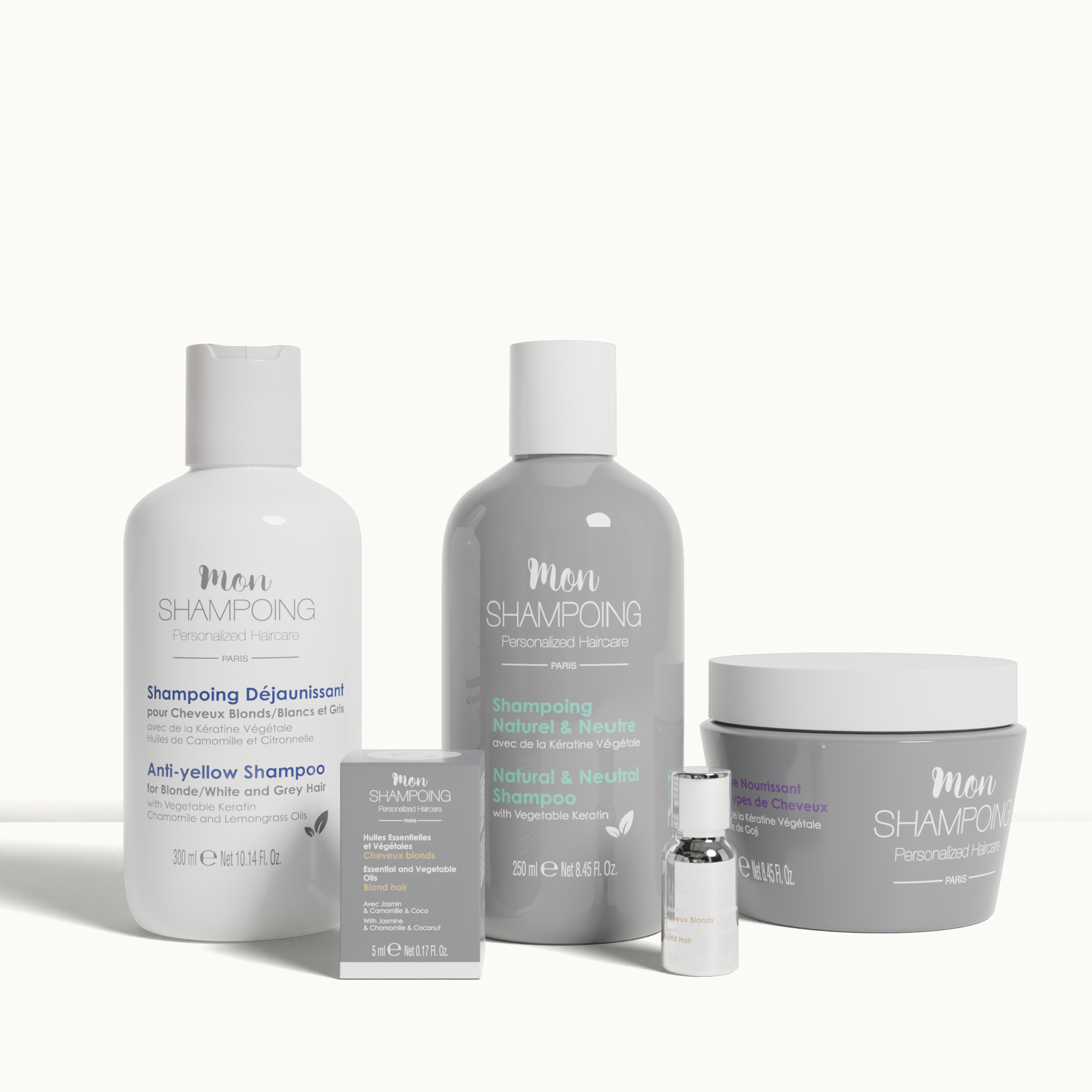 Routine cheveux blonds