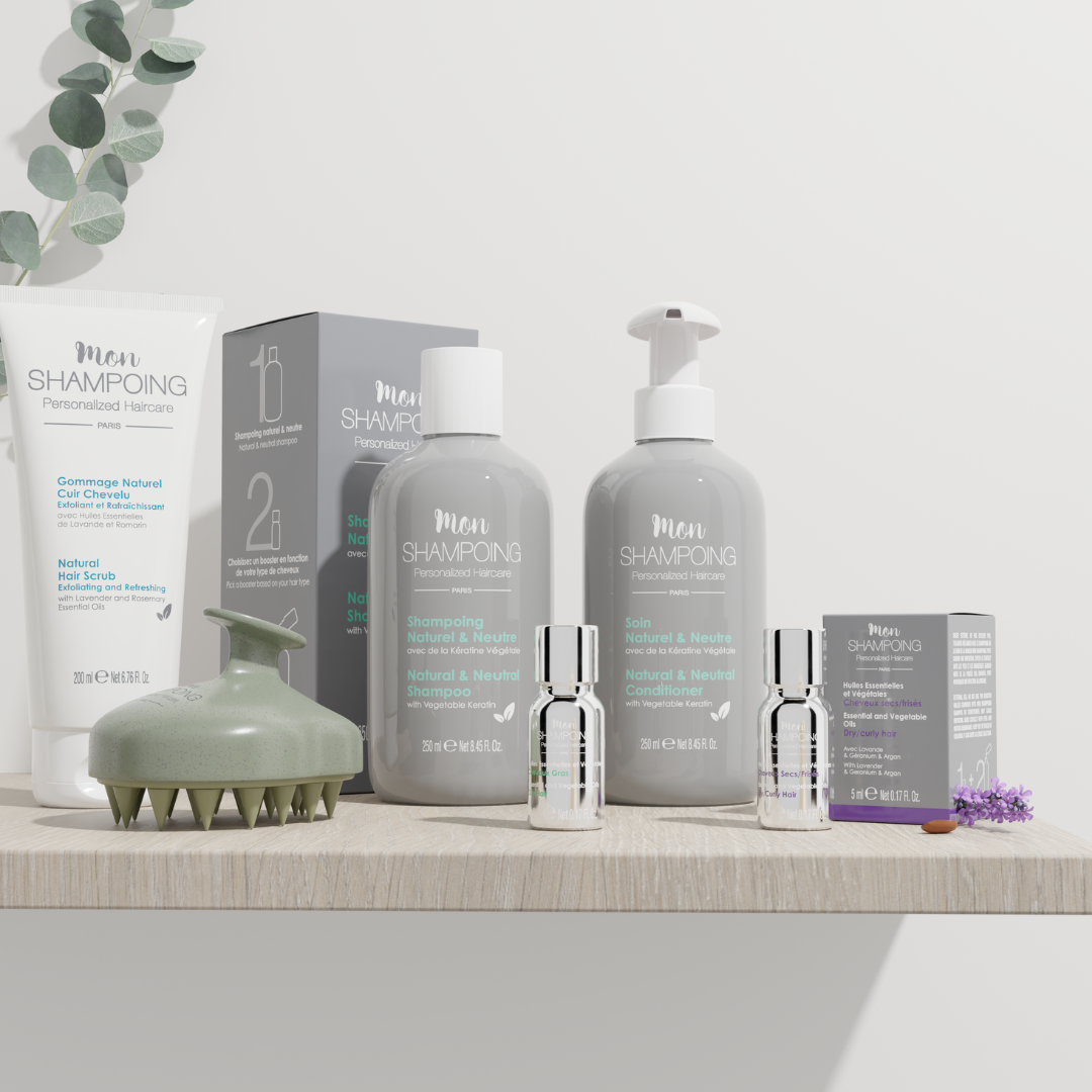 Routine pour cuir chevelu gras