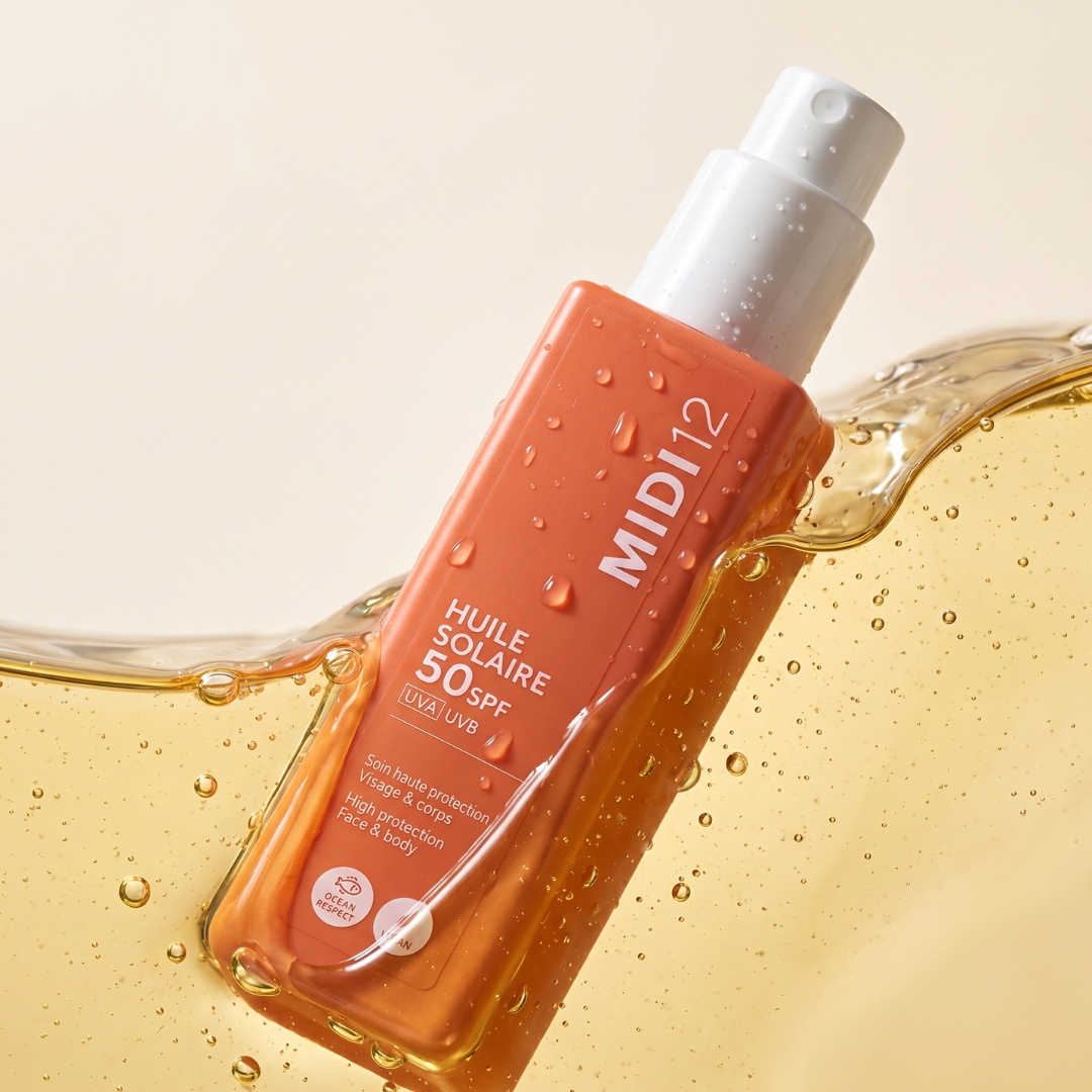 Huile Solaire Satinée SPF50