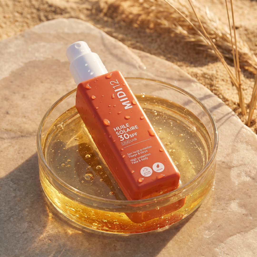 Huile Solaire Satinée SPF30