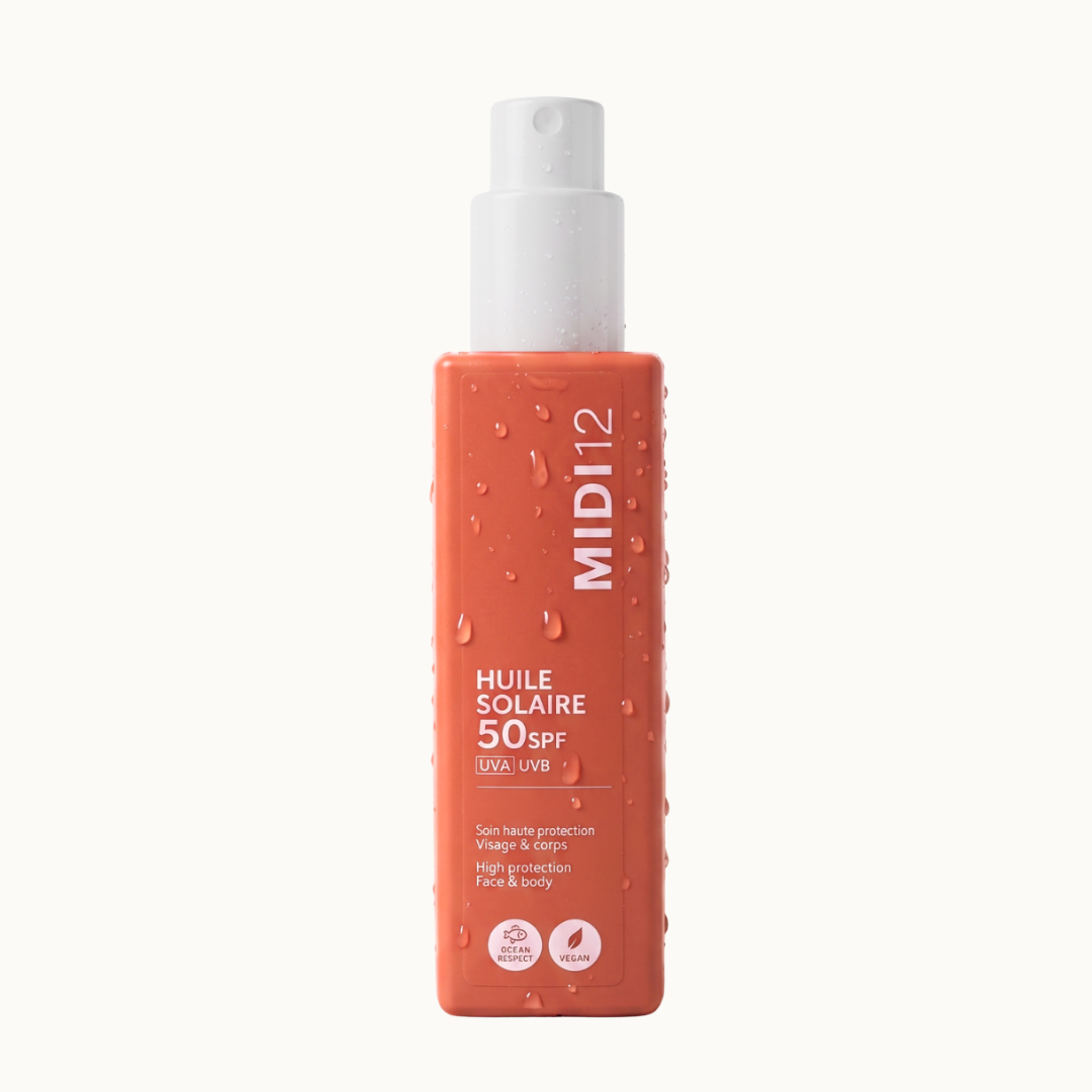 Huile Solaire Satinée SPF50