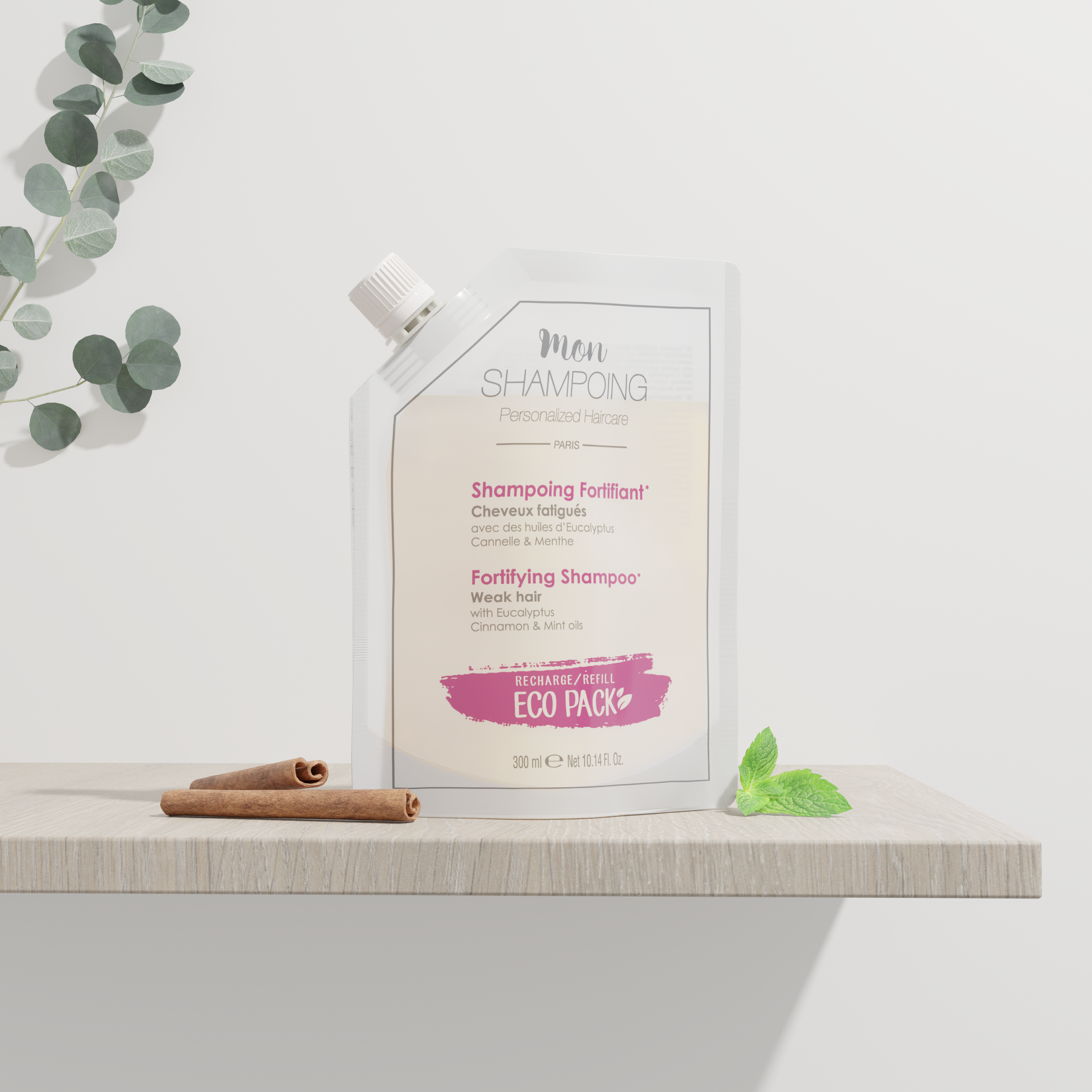 Recharge Eco-pack de Shampoing fortifiant