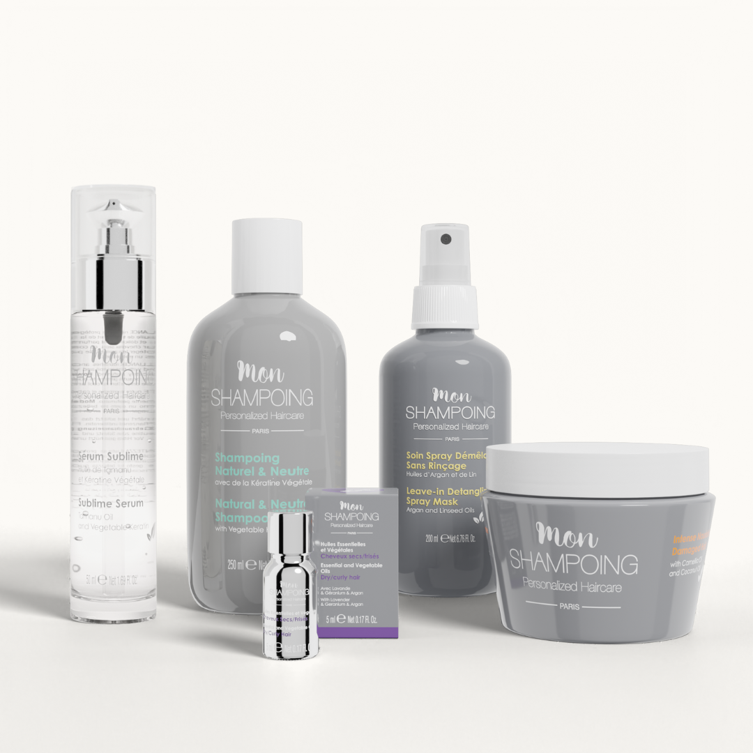 Routine cheveux secs à très secs